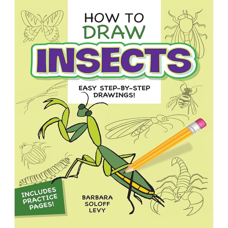 How to Draw Insects: Step-by-Step Drawings! (Dover How to Draw ...