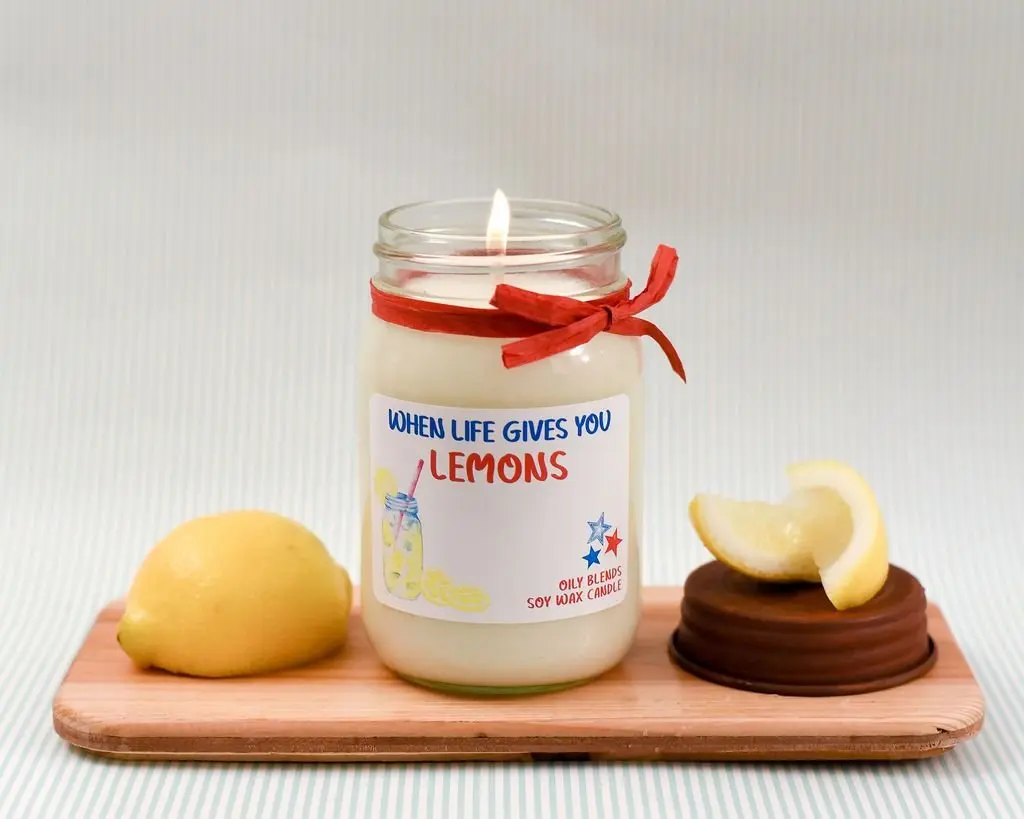 Patriotic Jumbo Candles