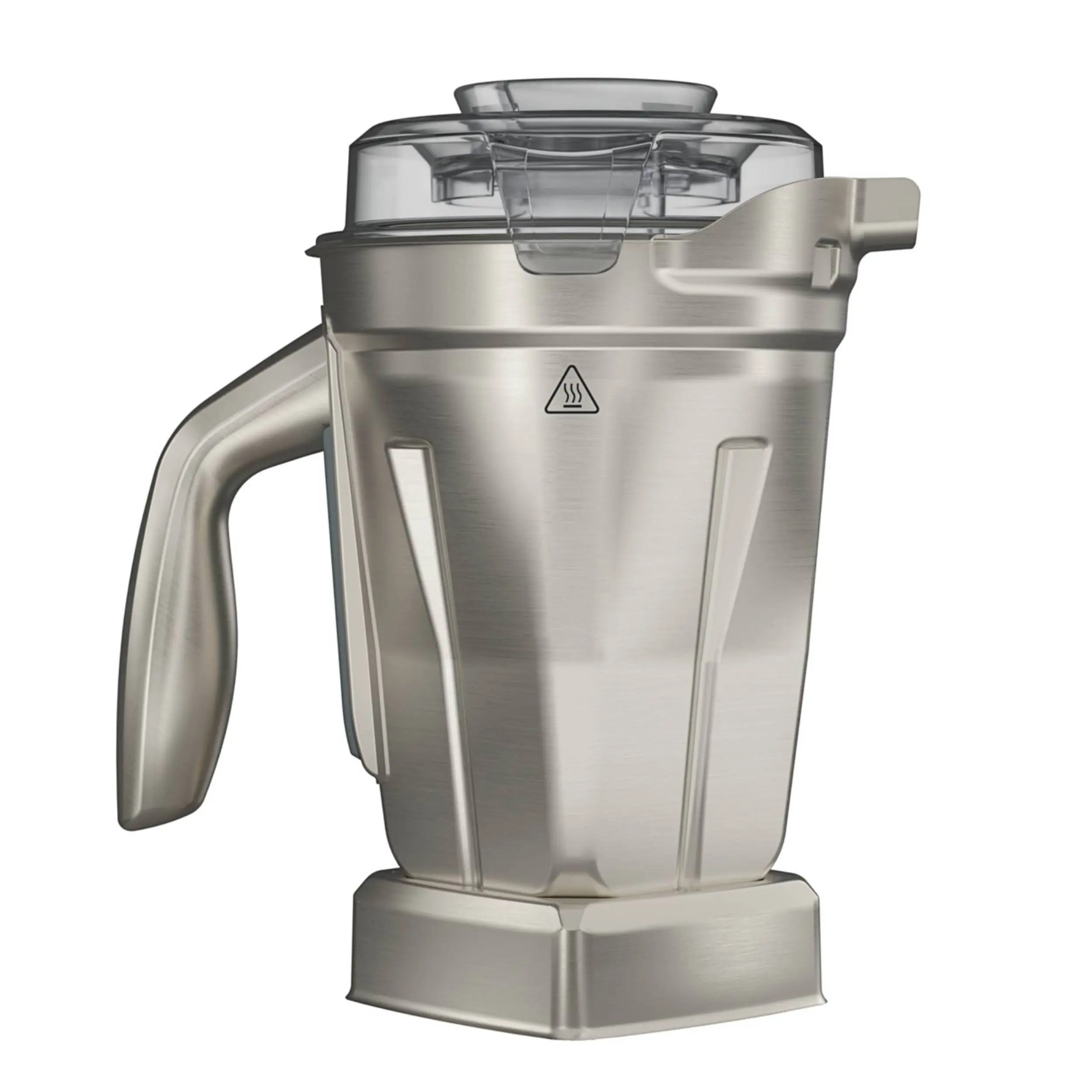 Vitamix 48 Oz Stainless-Steel Blender Container with SELF-DETECT, Dishwasher-Safe, BPA-Free Clear Lid, Laser-Cut Blades, Fits All Full-Size Vitamix Blenders