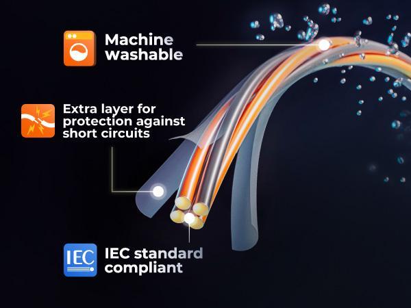 ororo Men's Classic Heated Vest with Battery Pack - Lightweight Insulated Puffer Vest, Water and Wind Resistant, Menswear Outdoor Underwear