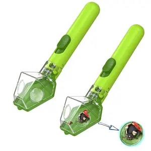 Bug Catcher （2Pcs）for Kids, Insect Trap Kit with 6X Magnifier Glass - STEM Educational Exploration Tool for Indoor and Outdoor,Birthday Gifts Toys for Adults, Boys, and Girls, Green