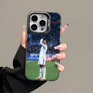 Mbappé IPhone 17 Promax Phone Case Anti Drop Protective Case Suitable For iphone 16 15 14 13 SAMSUNG S25 24 23 22 ULTRA Acrylic Football Phone Case