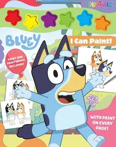 Bluey Colortivity: I Can Paint! -- Editors of Studio Fun International, Paperback