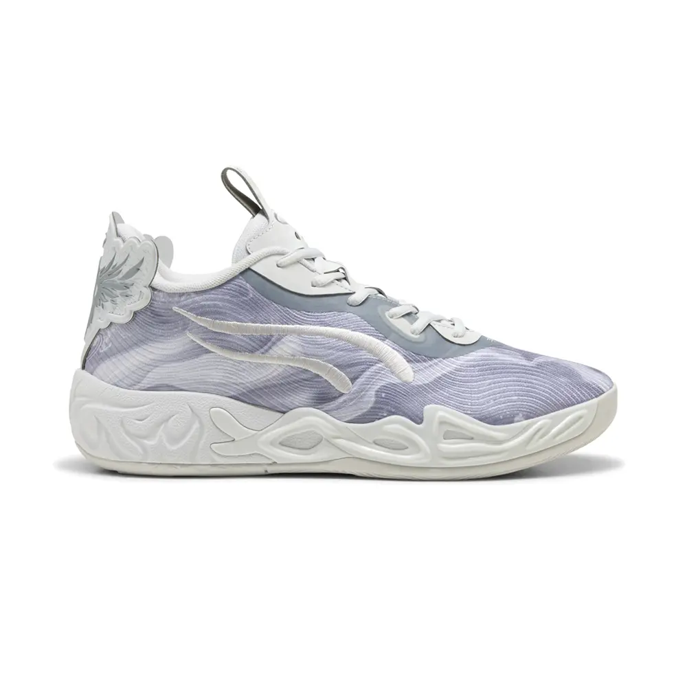 PUMA Mens X Lamelo Ball Mb.04 Lo Team Basketball Sneakers Shoes - Grey