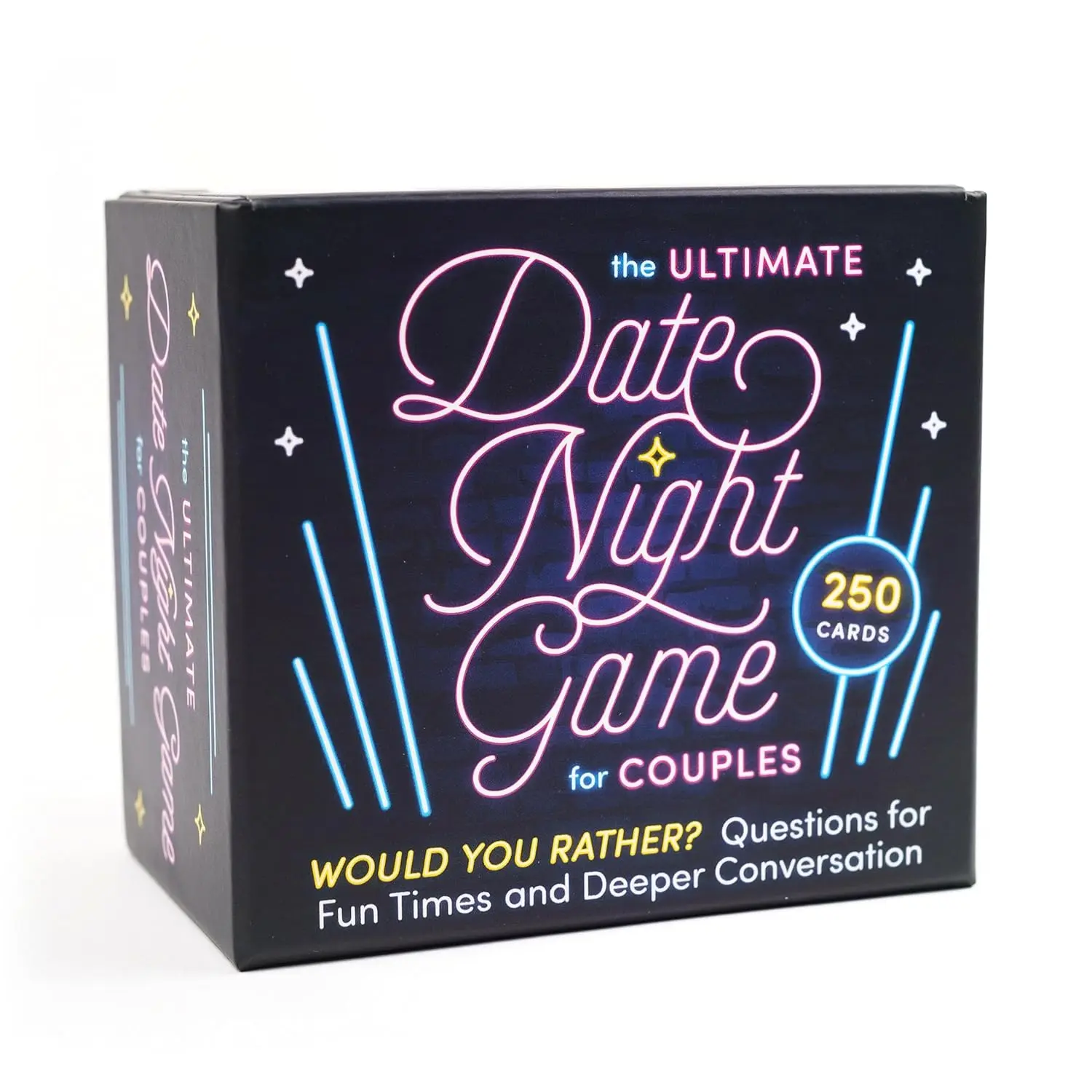 Couples' Would You Rather? Card Game – Ultimate Date Night Activity for Fun, Deeper Conversations (Relationship Psychology Card Game for Couples)