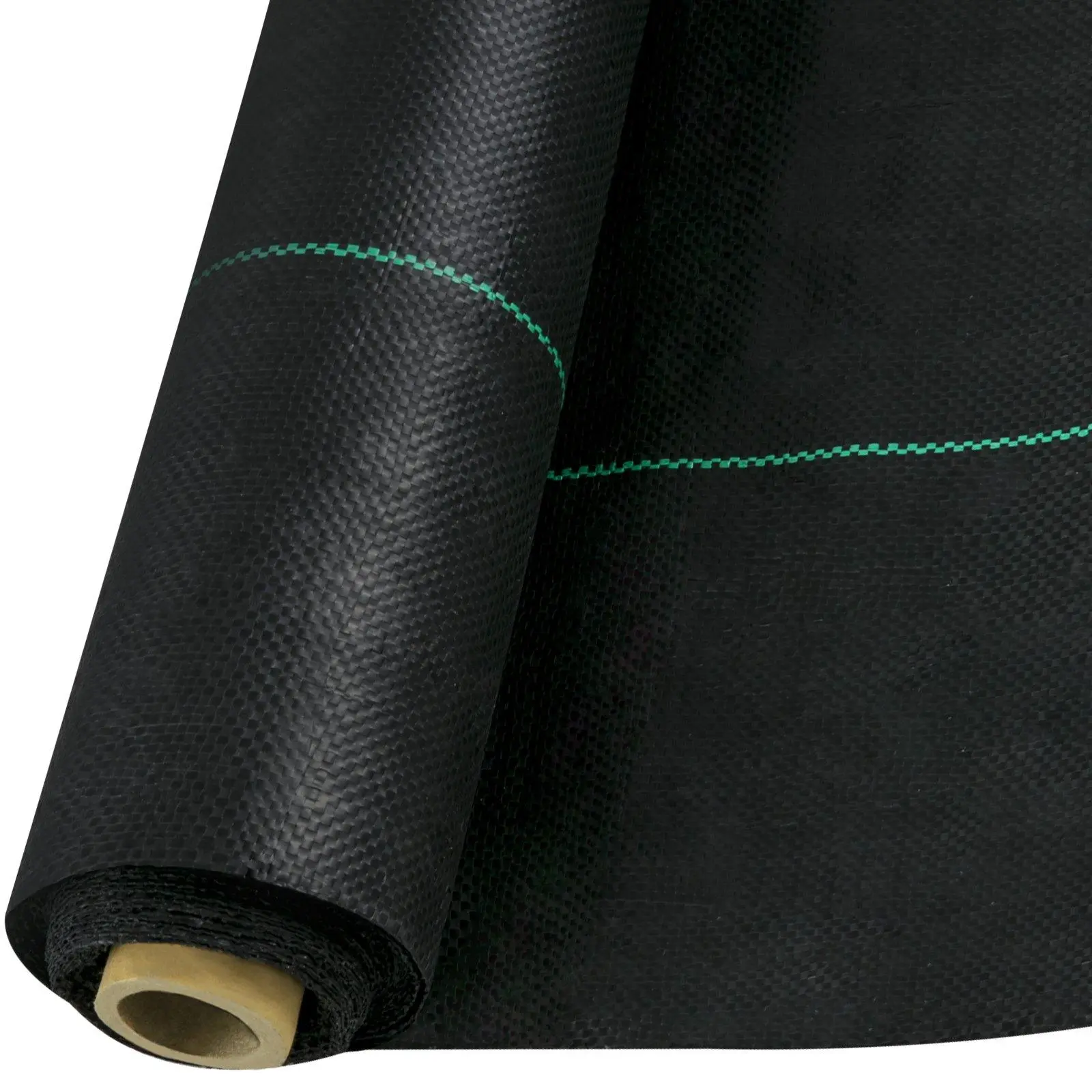 【Summerfinds】VEVOR Heavy Duty PP Woven Weed Barrier Landscape Ground Cover, 20-Year Lifespan, 6 ft Wide, 300 ft Long, 2.4Oz, Outdoor Use, High Perm.