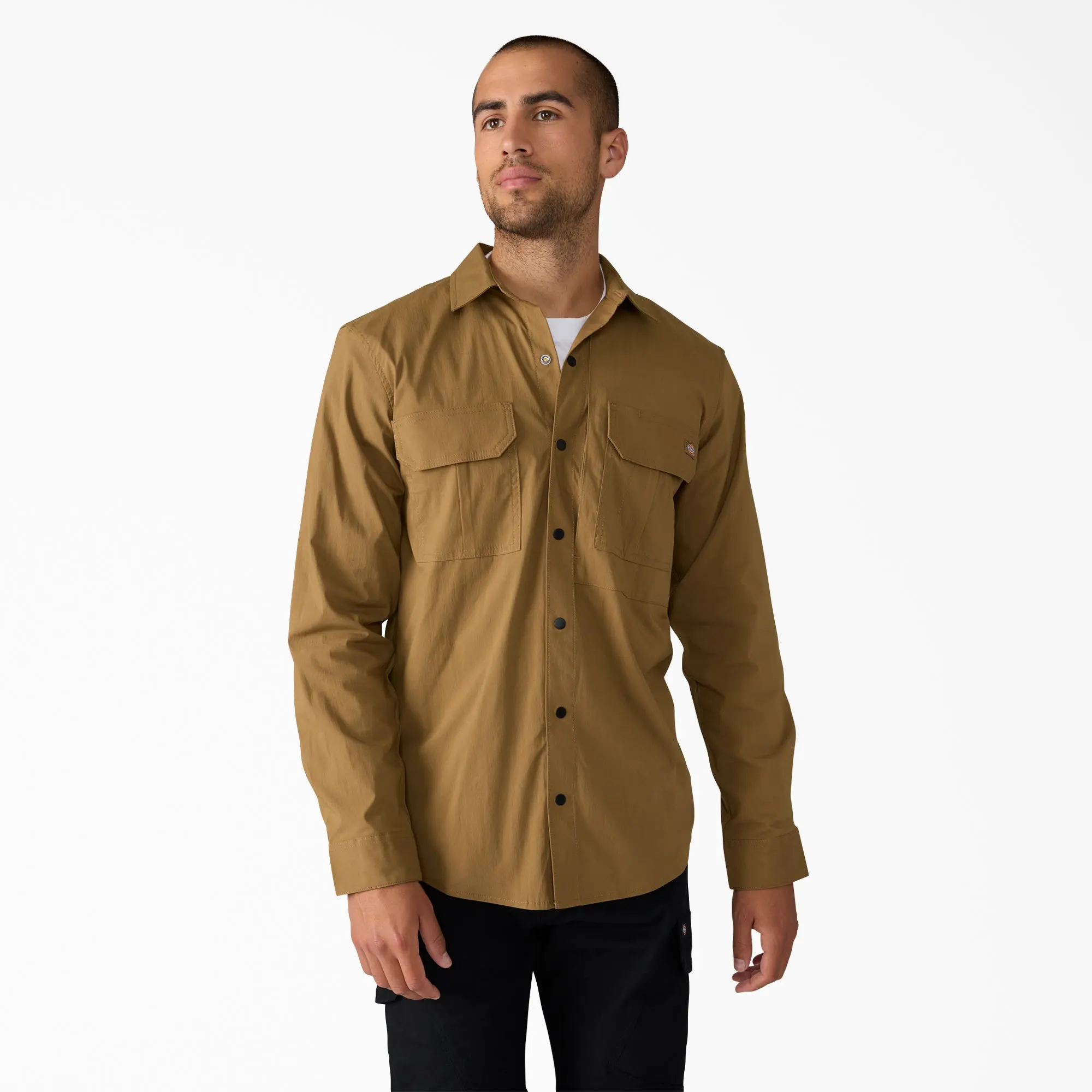 Tradebuilt Utility Long Sleeve Work Shirt Menswear Pocket