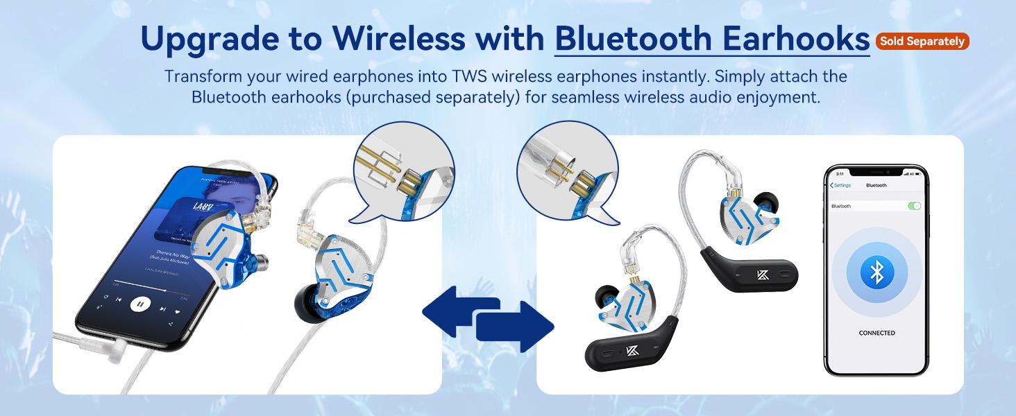 KZ ZS10 Pro Electronic Wired Earphones - 4BA+1DD Bass In-Ear Monitors, Steel Construction, Noise Isolation, 40000Hz Frequency, 3.5mm Audio Jack Plug-In, Matte Black Durable PC Accessories for Gamers, Tablet Compatible, Gaming Accessories KZ ZS10 Pro Electronic Wired Earphones - 4BA+1DD Bass In-Ear Monitors, Steel Construction, Noise Isolation, 40000Hz Frequency, 3.5mm Audio Jack Plug-In, Matte Black Durable PC Accessories for Gamers, Tablet Compatible, Gaming Accessories