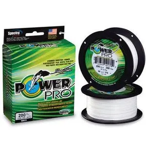 Power Pro Spectra Braided Line White 300 yards