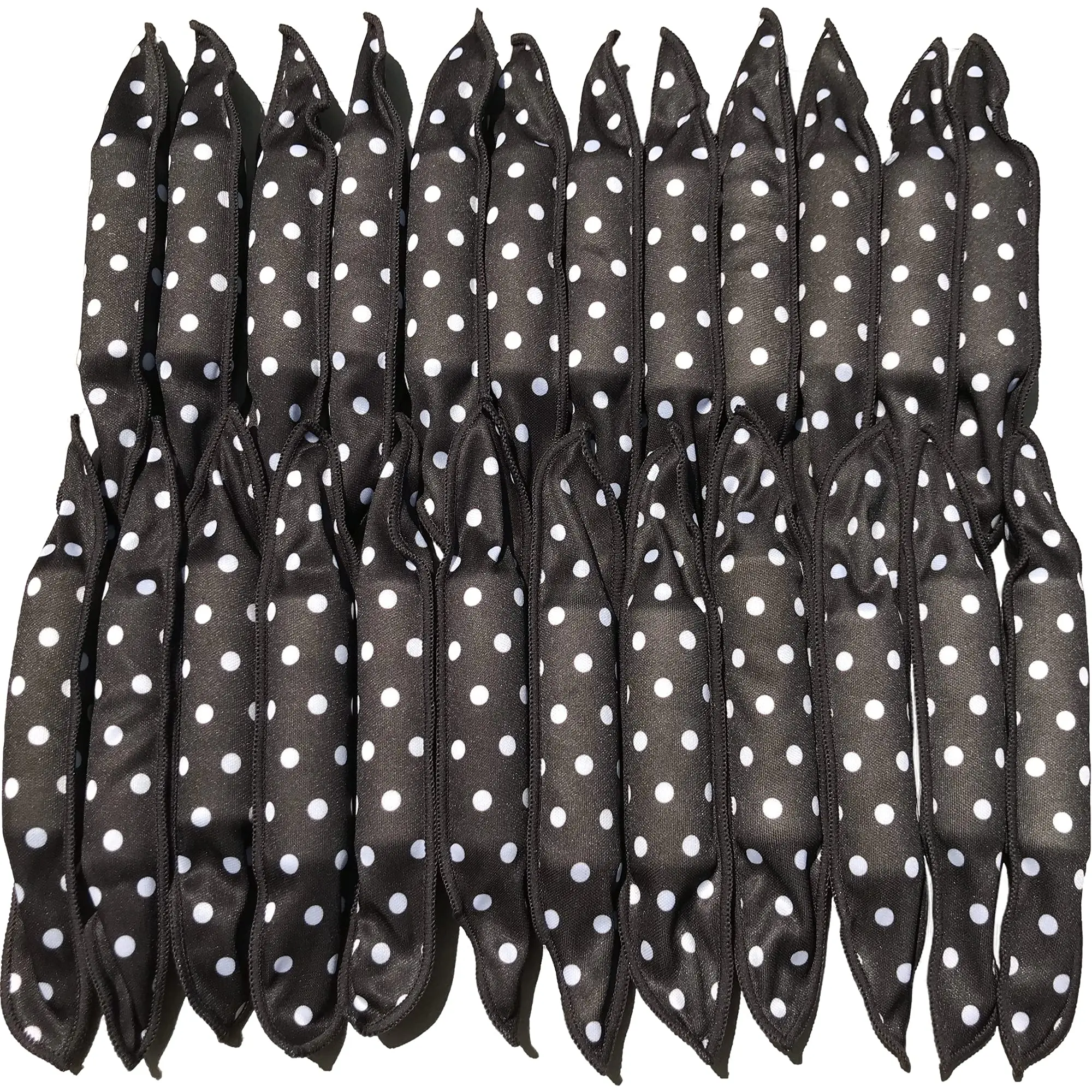 40-Piece Soft Pillow Sponge Heatless Curler Hair Tools, Sleep-In Overnight Rollers for Long Hair to Create Curly Hairstyles