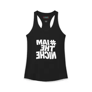 MIRRORED "#IAmTheNiche" — Women’s Ideal Racerback Tank (Customization Available)