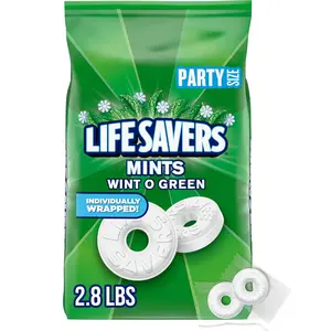 Wint-O-Green Hard Mints – Bulk Party Size, 44.93 oz, Refreshing Breath Mints