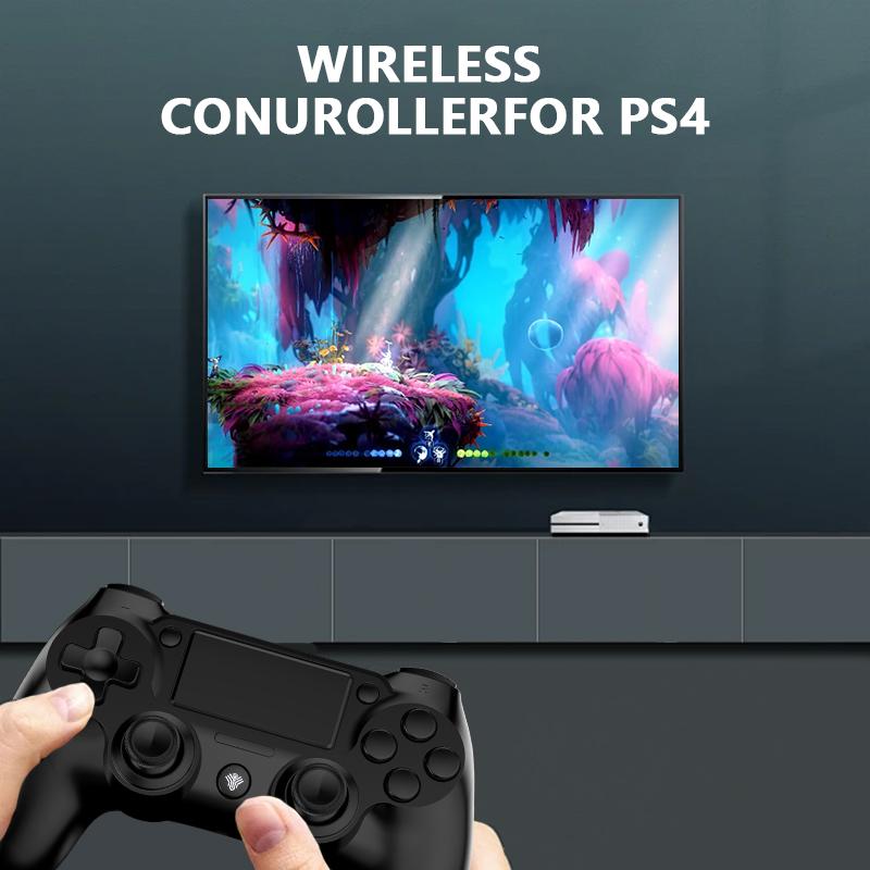 Wireless PS4 Multi-Platform Game Controller for PS4/PC/Android/iOS, With Double Vibration, Six Axis Gyro, Touch Pad, Speaker, Gamepad For playstation