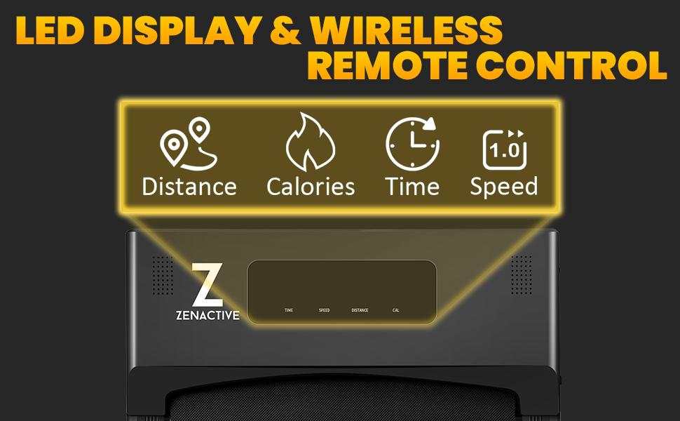 Tousains Walking Pad, Under Desk Treadmill, Walking Treadmill 2 in 1 for Home/Office with Remote Control, Portable Treadmill (Black, 1 Year Warranty) TiktokBlackFriday