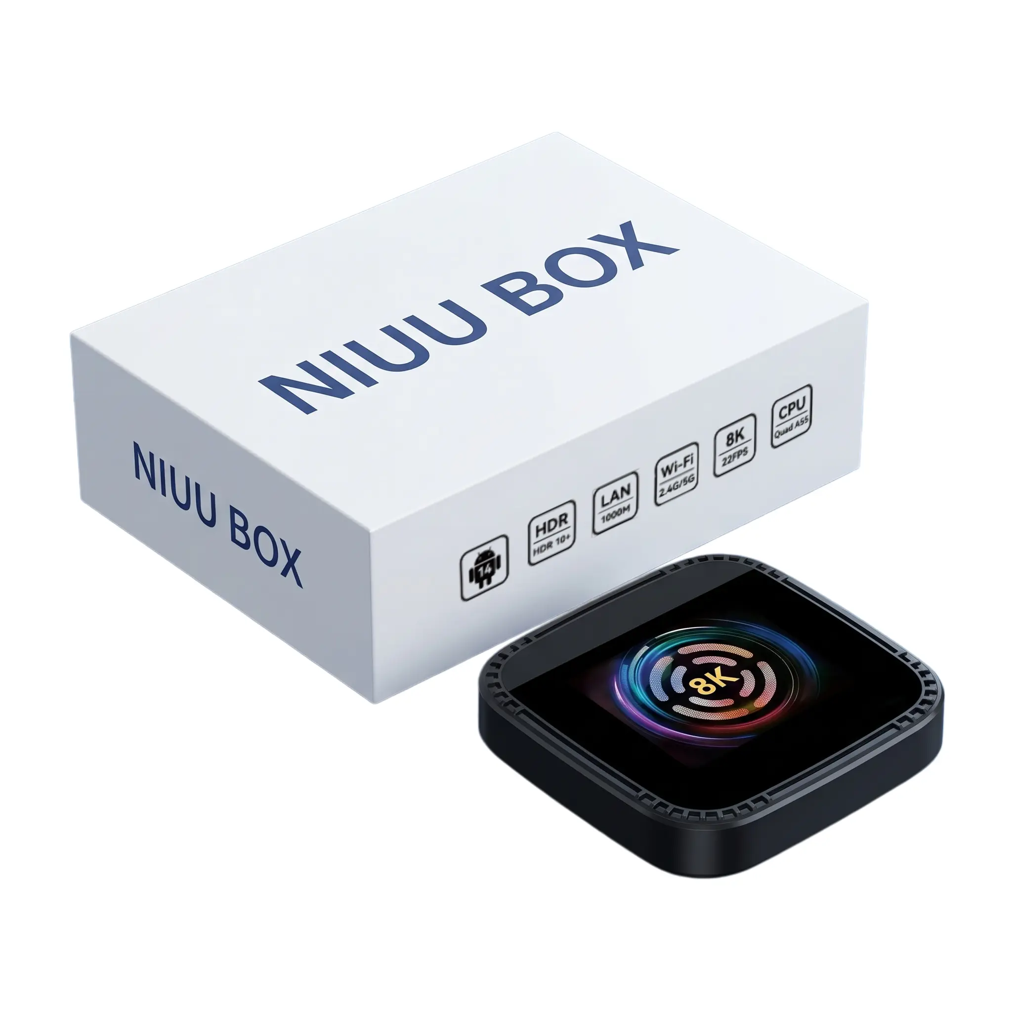 NIUU HD 4GRAM Set Box, 32G Storage Indoor TV Receiver with IR TV & Audio Ctrl, Easy Setup Programming for Seniors, Ir For Tv And Audio Control
