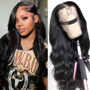 13x6 Lace Front Wigs Human Hair Wigs for Women 180 Density Body Wave Lace Front Wigs Human Hair Pre Plucked HD Lace Frontal Wig Body Wave Human Hairs
