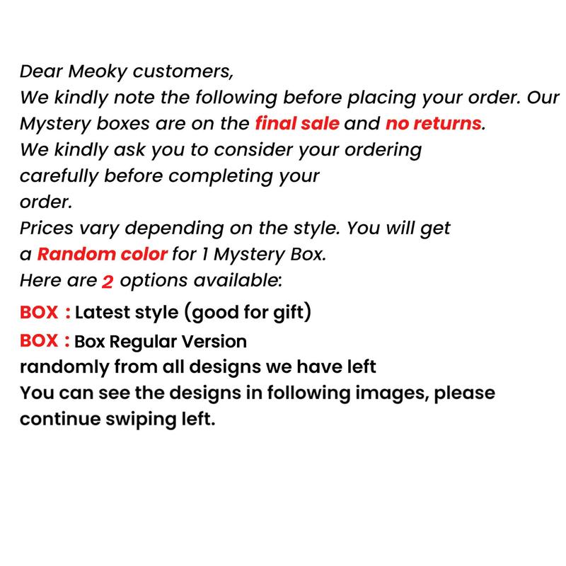 【Meoky Mystery Box】40oz Mystery Meoky Tumbler with Handle and Straw -Leak-proof Lid - Food grade stainless steel Cup - BPA Free - Compatible for Daily use and Traveling (1 Mystery Box 1 cup),Valentine's Day gift