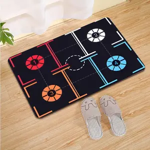 Basketball Sticky Mat Basketball Training Mat Basketball Pads for Training Training Mat Diatomaceous Black Basketball Footstep Mat for Kids for Home