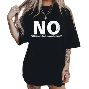 Humorous No Funny T-Shirt – Sarcasm Design for Men & Women Parties