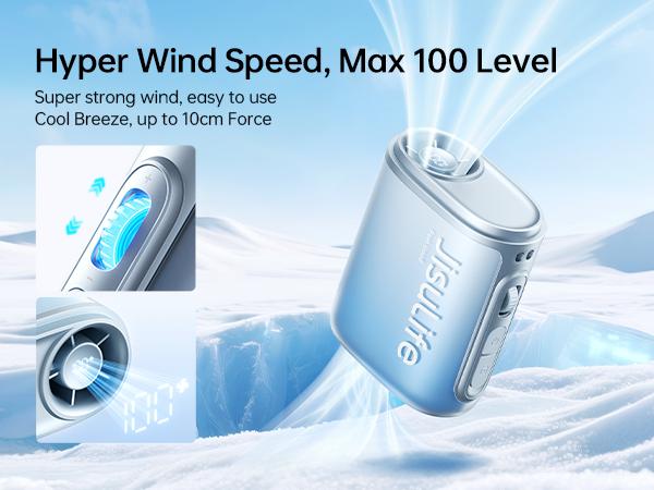 JISULIFE Neck Fan 100-Speed Turbo Portable Pocket Fan 16H Cooling 4500mAh Wearable Waist Fan with LED Display Ultra-Lightweight for Concerts Festivals & Outdoor Use JISULIFE Neck Fan 100-Speed Turbo Portable Pocket Fan 16H Cooling 4500mAh Wearable Waist Fan with LED Display Ultra-Lightweight for Concerts Festivals & Outdoor Use