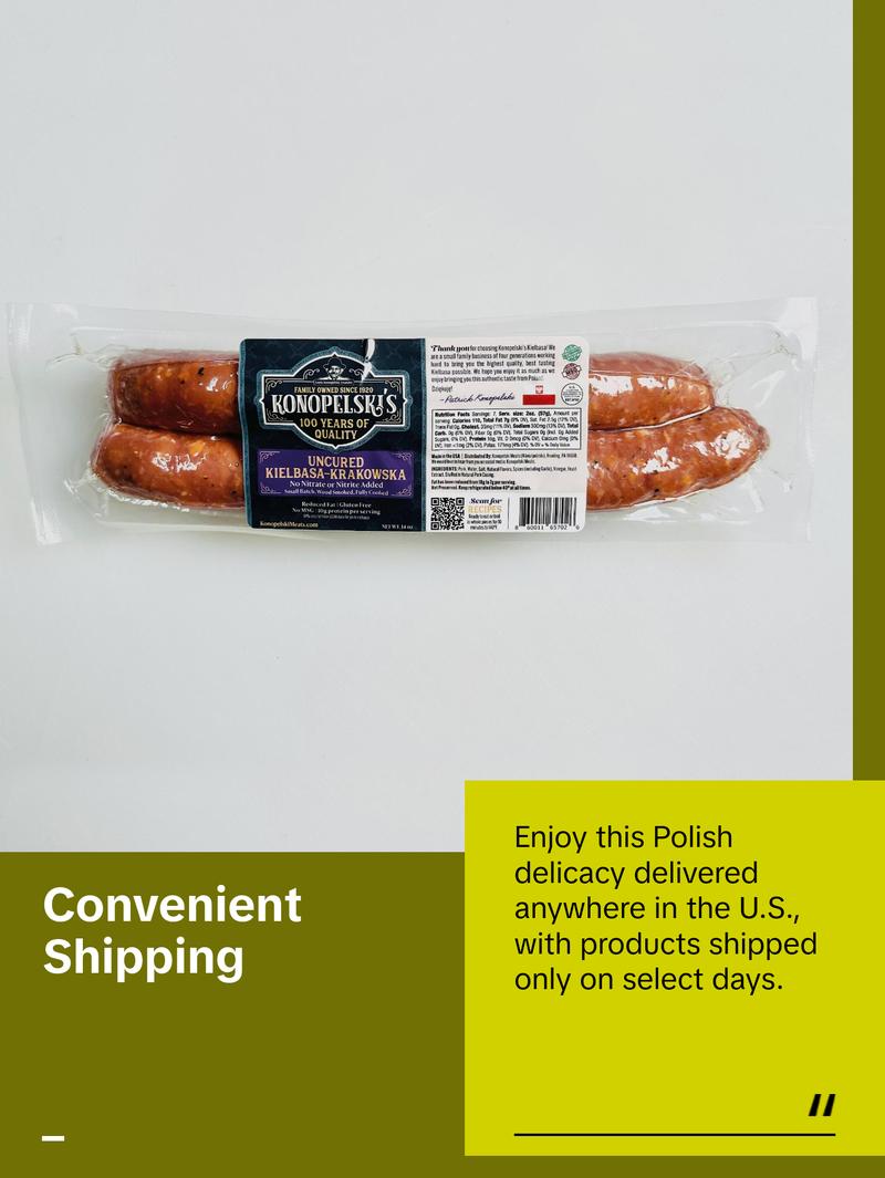 Kielbasa - Krakowska – A Lean Take on a Polish Classic