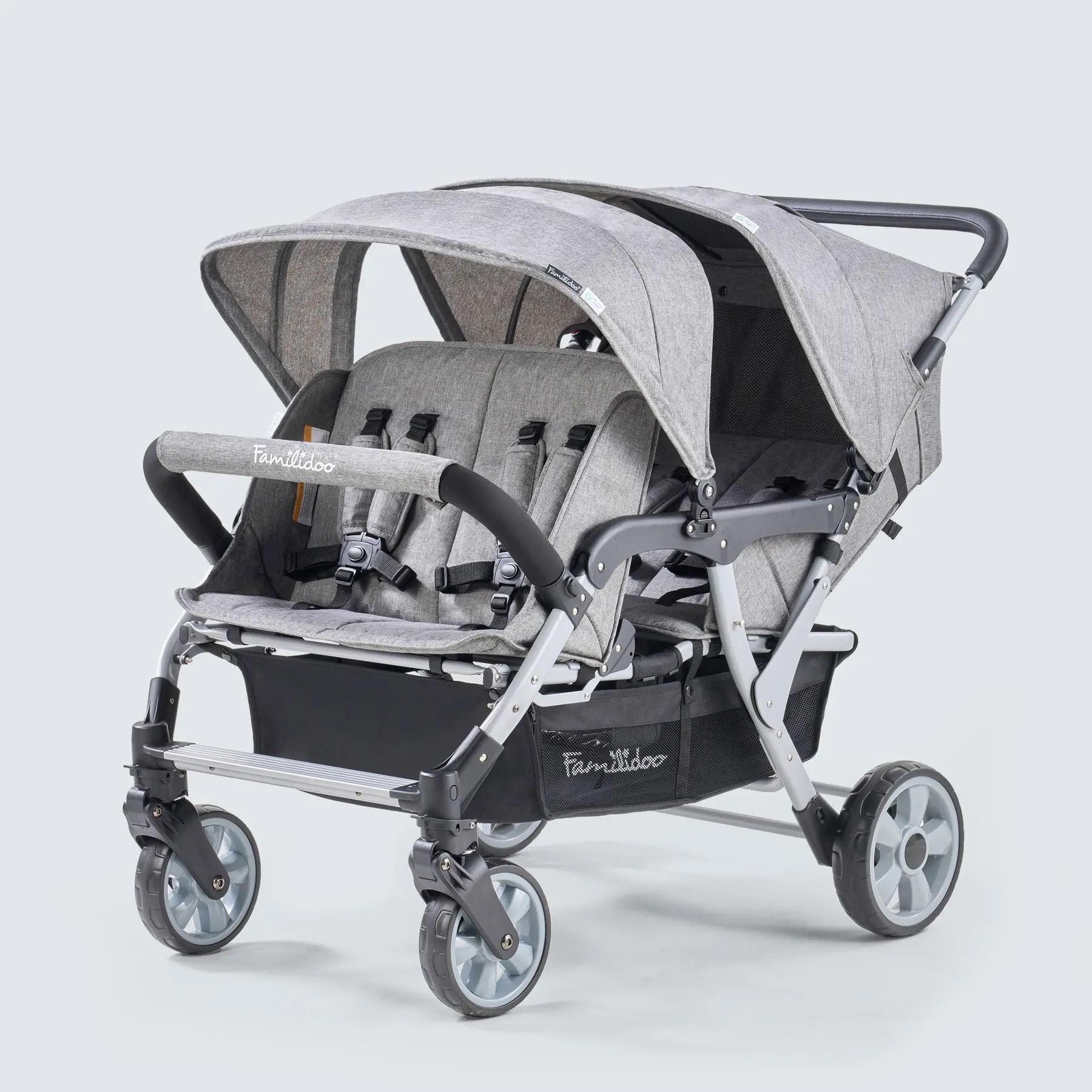 H4E 4-Seater Stroller | Gray H4E 4-Seater Stroller | Gray