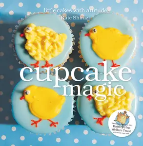 USED Book - Cupcake Magic: Little Cakes with Attitude by Shirazi, Kate (Hardcover) - english
