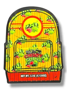 3.5g Shaped Mylar Storage Bag 50 count