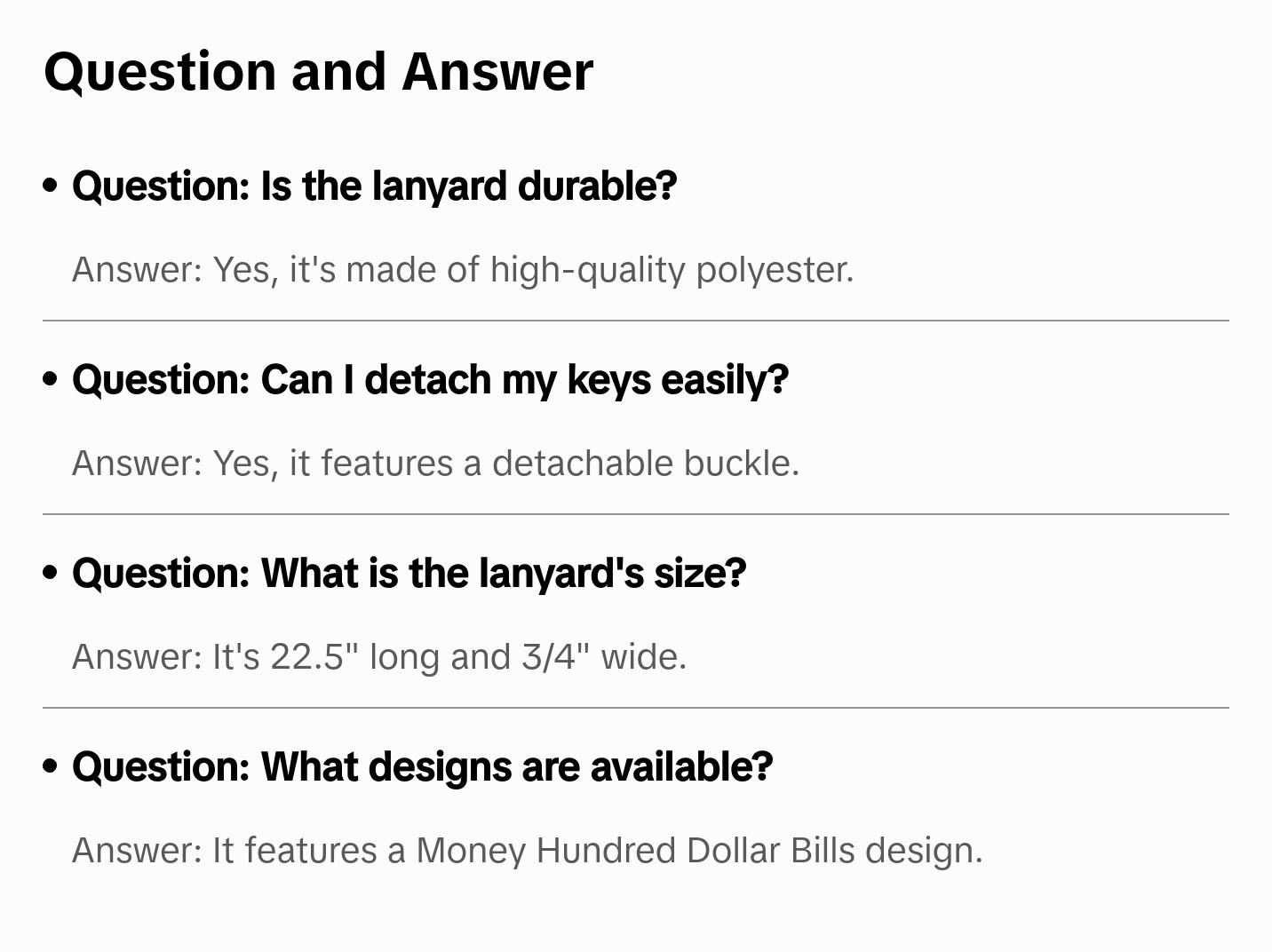 Money Lanyard Money Lanyard