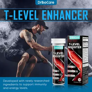DrBioCare T-LEVEL Enhancer – Men’s Energy, Strength & Performance Support | Stamina Formula