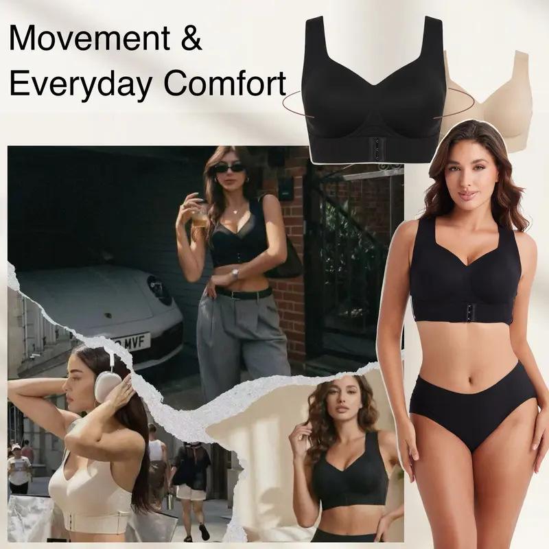 Wire-free mesh bralette detail