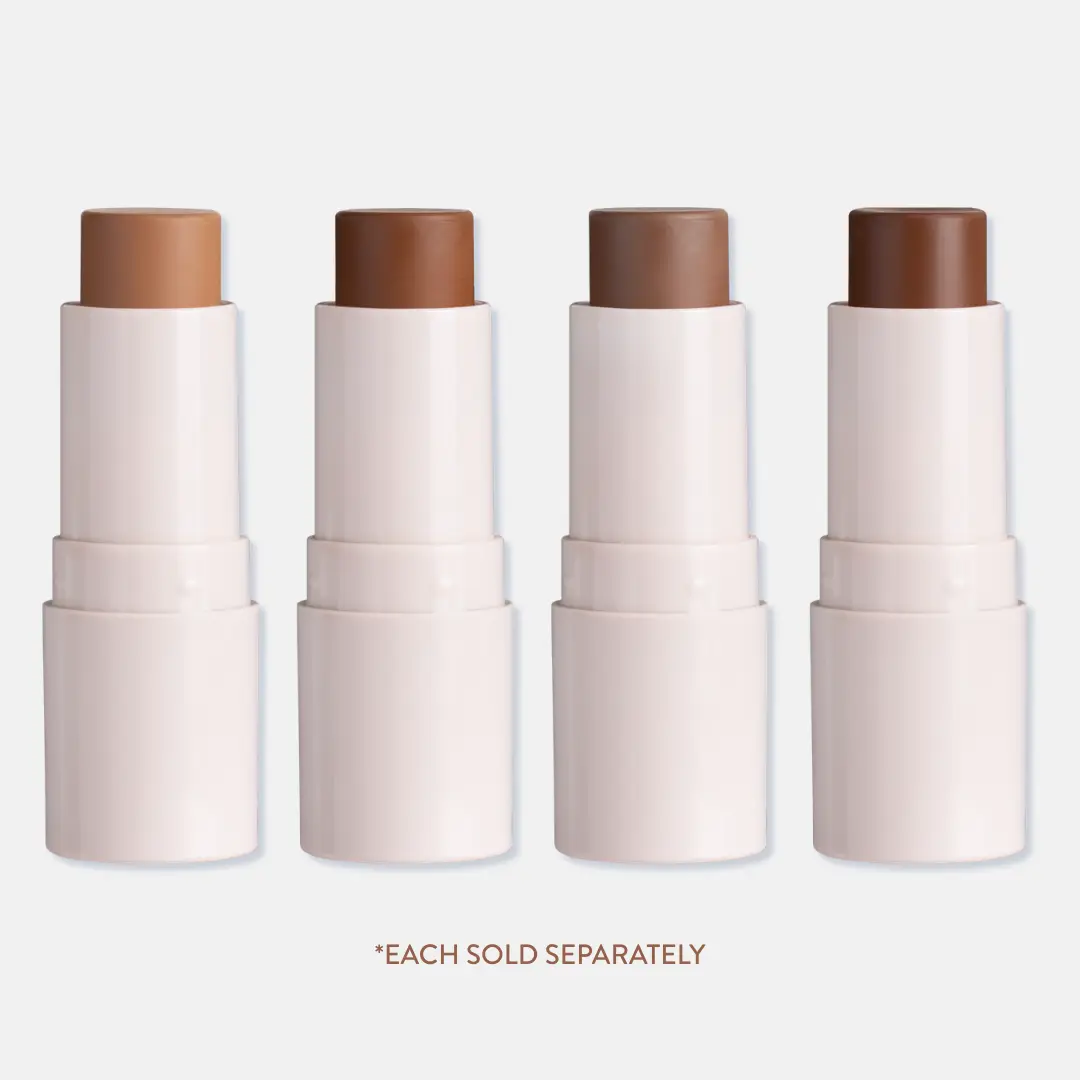 Red Aspen Sculpt Stick Cream Contour Bronzer with Vitamin E Buildable Blendable Stick 4 Shades