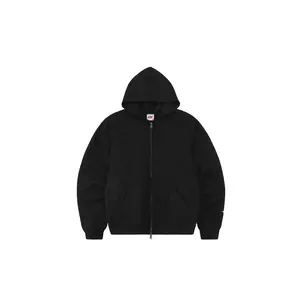 F426 New Starry Glitter Zip-Up Hoodie