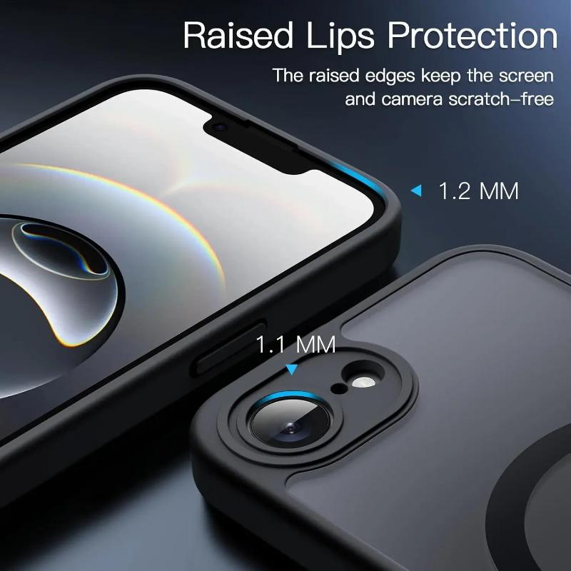 For Magsafe Magnetic Wireless Charging Case For iPhone 16E iPhone16E 5G Shockproof Matte Back Cover Coque For Magsafe Magnetic Wireless Charging Case For iPhone 16E iPhone16E 5G Shockproof Matte Back Cover Coque
