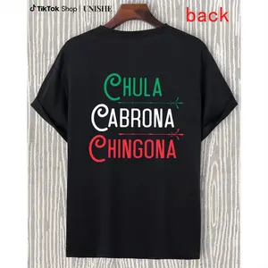 Aesthetic Mexican Culture Graphic Hoodie | Premium 100% Cotton Heavyweight Sweatshirt | "Chingona" Latino Pride Streetwear | Unisex Baddie Aesthetic Hooded Top | Retro Chicano Style Apparel for Men & Women | Vibrant Latina Empowering Quote Gear