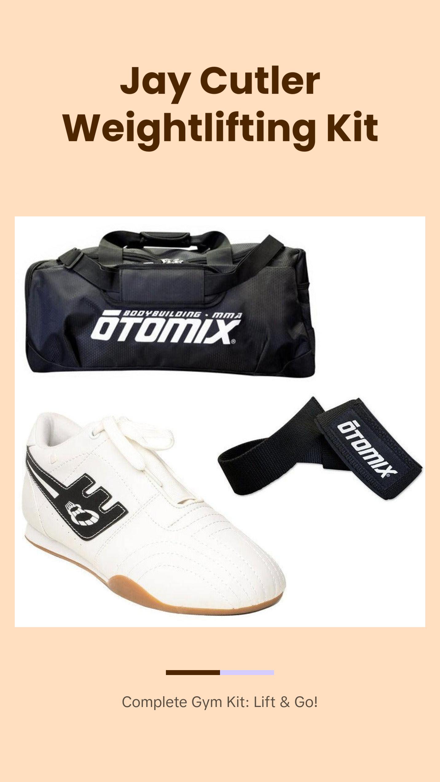 Jay Cutler Bodybuilding  Weightlifting Shoe KIT