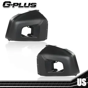 Front Bumper Ends Caps Matte Black Left+Right Fit For 2014-2021 Toyota Tundra