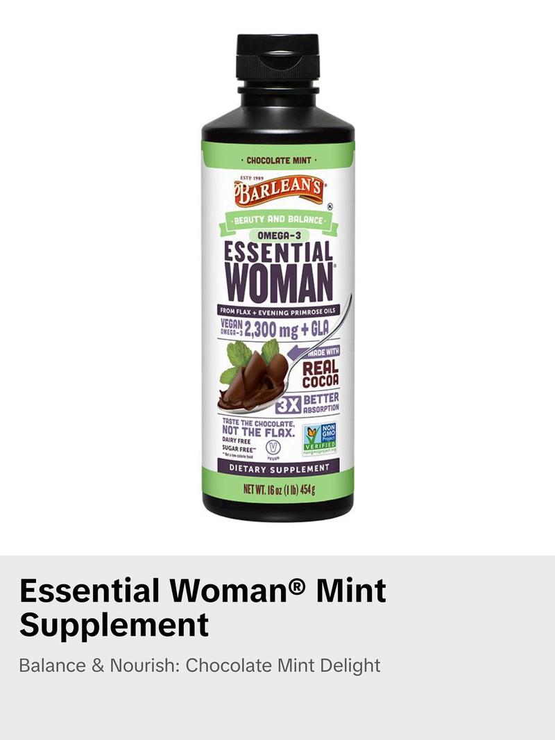 Essential Woman® Chocolate Mint Supplement Edible Essential Woman® Chocolate Mint Supplement Edible