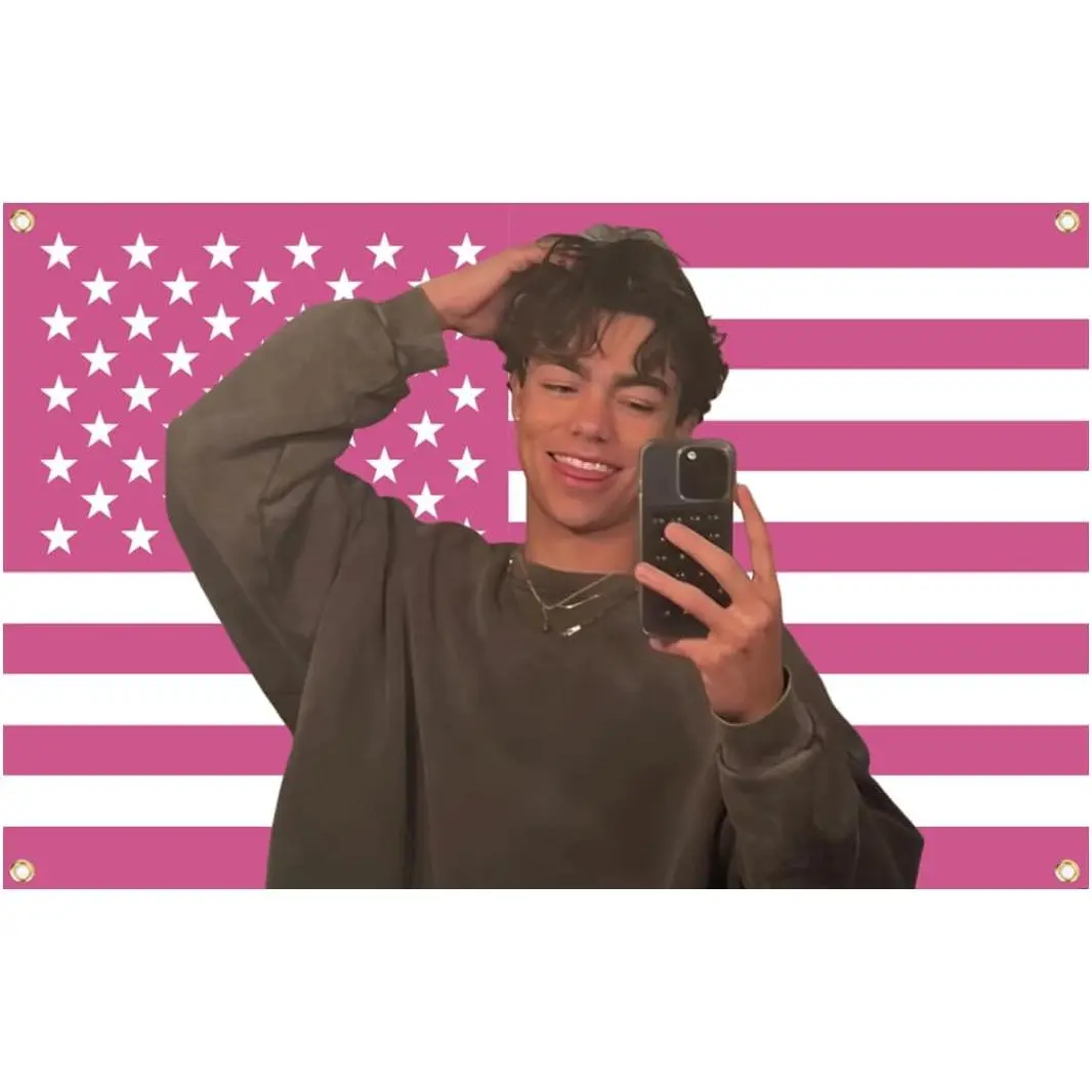 3x5 Ft Malachi Barton Flag ,Pink american malachi barton flags Tapestry,Funny poster For College Dorm Room Decor,Outdoor Parties, Gift,Tailgates Yard,Poster for Bedroom Decoration,Four Brass Grommets bedroom decor Home TextileTapestry Decor summerwins