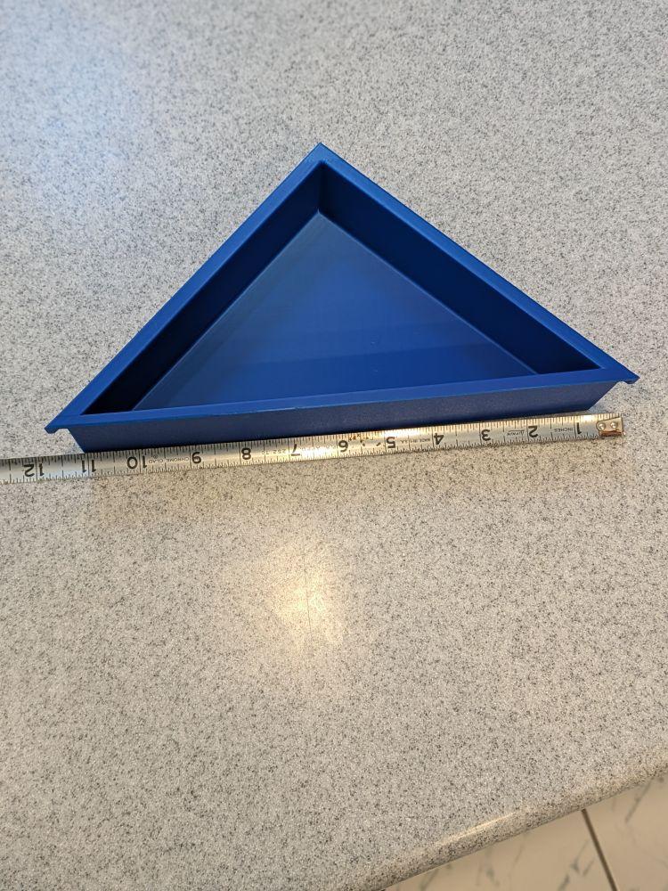 Tool Box Drawer Trays - 3D Printed Corner Tray for Organizing Loose Parts & Sockets - Lightweight & Durable Storage Solution Tool Organizer