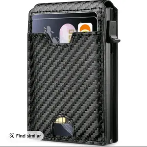 I Minimalist Wallet for Men - with Money Clip Slim Leather Credit Card Holder R‎…