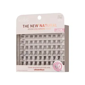 KISS The New Natural Trio Lashes, 60 Count - Nude Blazer