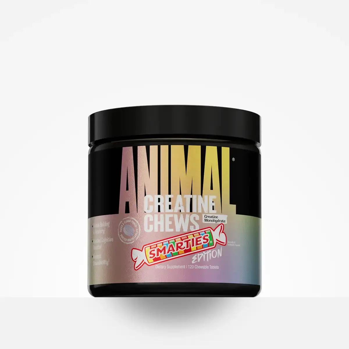 Animal Creatine Chews, Performance, Strength, Endurance, Brain Support, 120 Chew Tabs Fitness Optimum