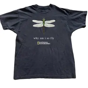 National Geographic  with dragonfly graphic tee