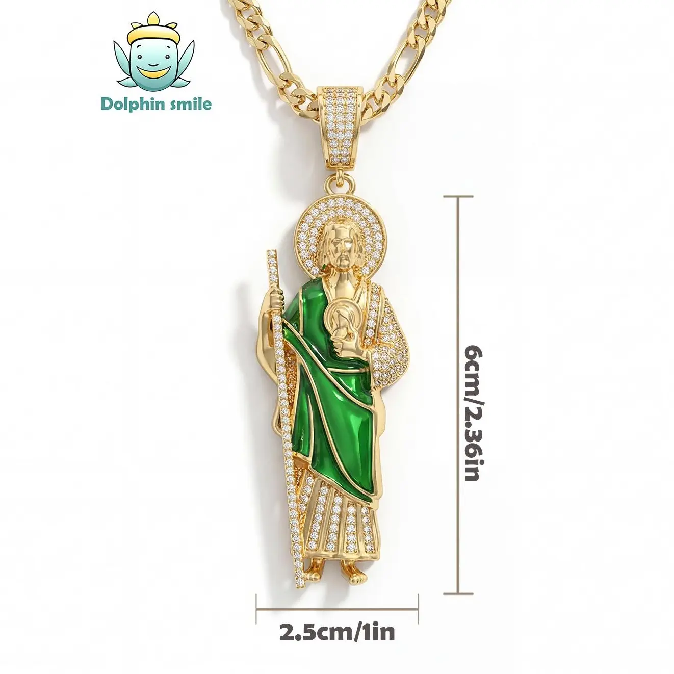 San judas tadeo chain Jesus Necklace