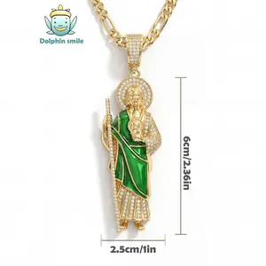 San judas tadeo chain Jesus Necklace