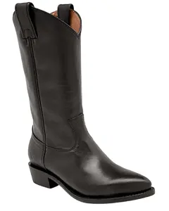 Frye Women's Billy Western Boot Round Toe - 3470428-Blk
