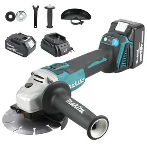 Compact Makita Electric Goddess DGA404 125MM Cordless Angle Grinder: Brushless Variable Speed Cutting Machine For 18V Battery