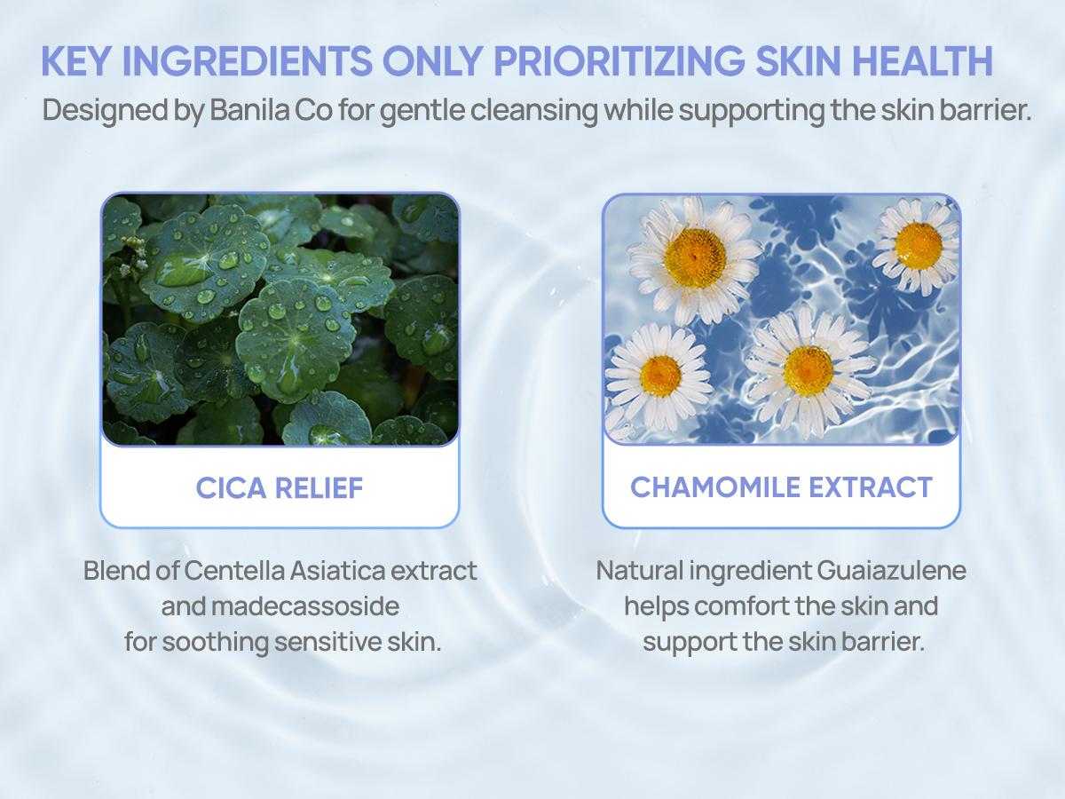 Banila Co Clean It Zero Calming Foaming Facial Cleanser | Soothing & Hydrating for Sensitive Skin