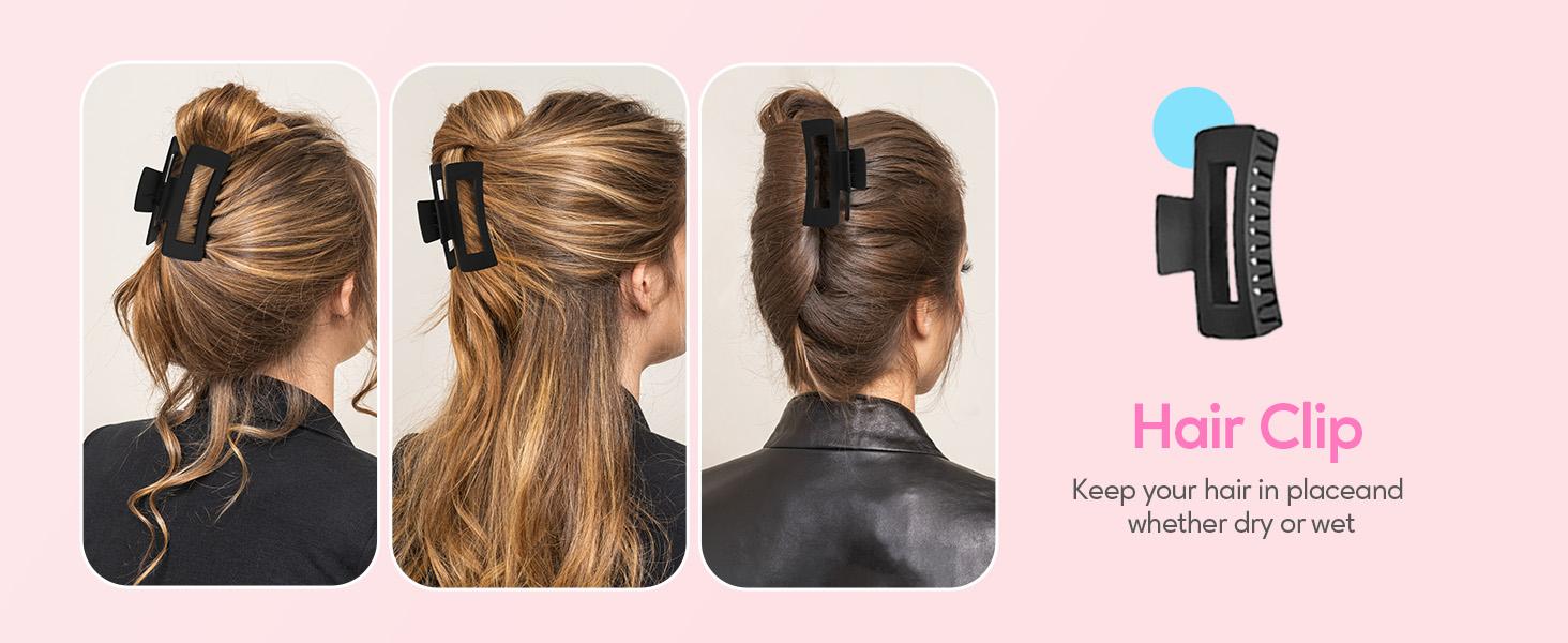 Wavytalk Sleek Sweep Ionic Hair Straightener Brush and Blown Away Ionic Hair Dryer with Diffuser Set